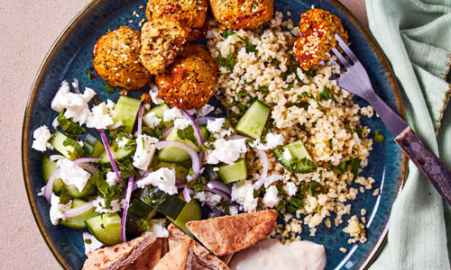 Falafel Mezze Deluxe
